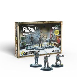 Modiphius Fallout: Wasteland Warfare   Fallout: Wasteland Warfare - NCR: Top Brass - MUH052147 -