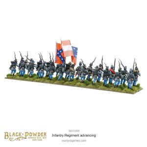 Warlord Games Black Powder   Black Powder American Civil War: Infantry Regiment (Advancing) - 302414005 - 5060572506183