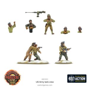 Warlord Games Achtung Panzer!   US Army Tank Crew - 403013012 - 5060917993067