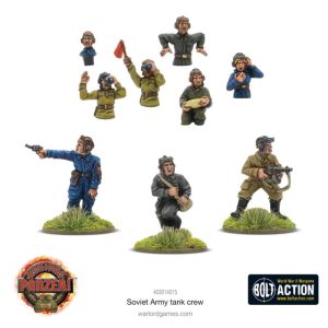 Warlord Games Achtung Panzer!   Soviet Army Tank Crew - 403014015 - 5060917993081