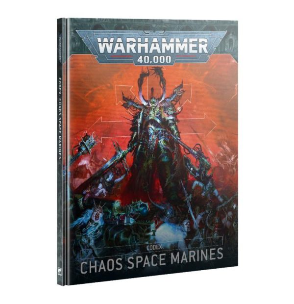Games Workshop Warhammer 40,000   Codex: Chaos Space Marines - 60030102030 - 9781804573280
