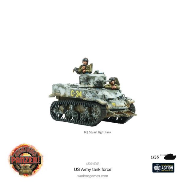 Warlord Games Achtung Panzer!   Achtung Panzer! US Army tank force - 482010003 - 5060917992954