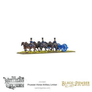 Warlord Games Black Powder Epic Battles   Black Powder Epic Battles: Napoleonic Prussian Horse Artillery Limber - 315120023 - 5060917992893