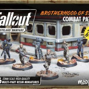 Modiphius Fallout: Wasteland Warfare   Fallout: Wasteland Warfare - Brotherhood of Steel: Combat Patrol - MUH0190804 -
