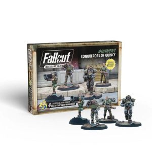 Modiphius Fallout: Wasteland Warfare   Fallout Wasteland Warfare - Gunners: Conquerors of Quincy - MUH052220 -