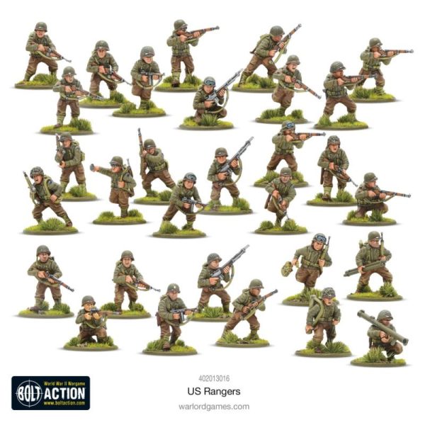 Warlord Games Bolt Action   US Rangers - 402013016 - 5060917992909