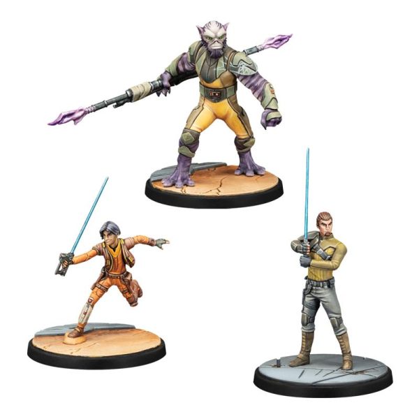 Atomic Mass Star Wars: Shatterpoint   Star Wars: Shatterpoint - Stronger Than Fear (Kanan Jarrus Squad Pack) - FFGSWP29 - 841333125073