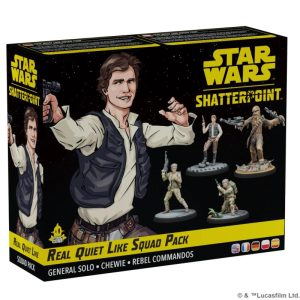 Atomic Mass Star Wars: Shatterpoint   Star Wars: Shatterpoint: Real Quiet Like Squad Pack - FFGSWP35 - 841333125004