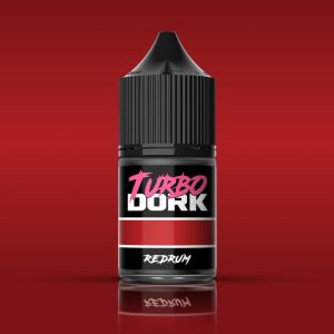 Turbo Dork    Turbo Dork: Redrum Metallic Acrylic Paint 22ml Bottle - TDK025656 - 850052885656