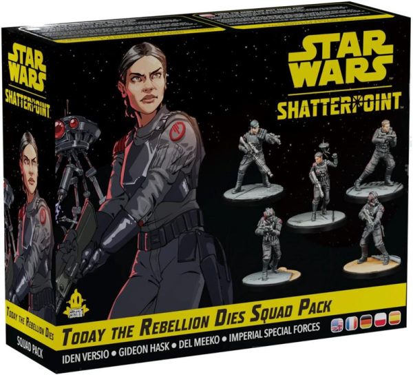 Atomic Mass Star Wars: Shatterpoint   Star Wars: Shatterpoint - Today the Rebellion Dies Squad Pack - FFGSWP34 - 841333124991