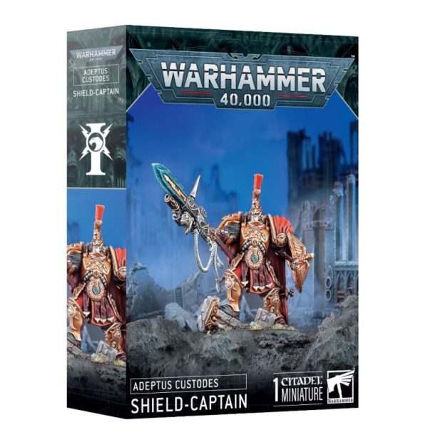 Games Workshop Warhammer 40,000   Adeptus Custodes: Shield Captain - 99120108099 - 5011921218264