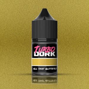 Turbo Dork    Turbo Dork: All That Glitters Metallic Acrylic Paint 22ml Bottle - TDK025090 - 850052885090