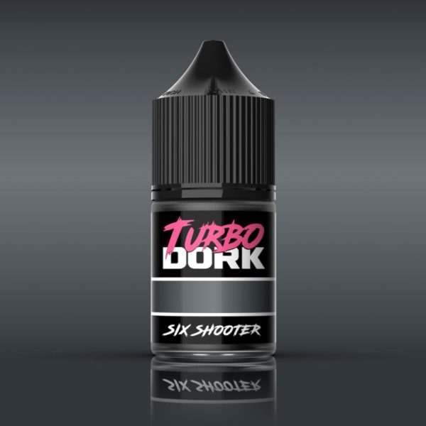 Turbo Dork    Turbo Dork: Six Shooter Metallic Acrylic Paint 22ml Bottle - TDK025724 - 850052885724