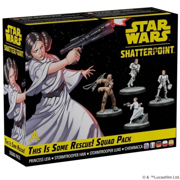 Atomic Mass Star Wars: Shatterpoint   Star Wars Shatterpoint: This is Some Rescue - AMGSWP41 - 841333126155