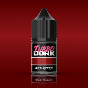 Turbo Dork    Turbo Dork: Red Queen Metallic Acrylic Paint 22ml Bottle - TDK025649 - 850052885649