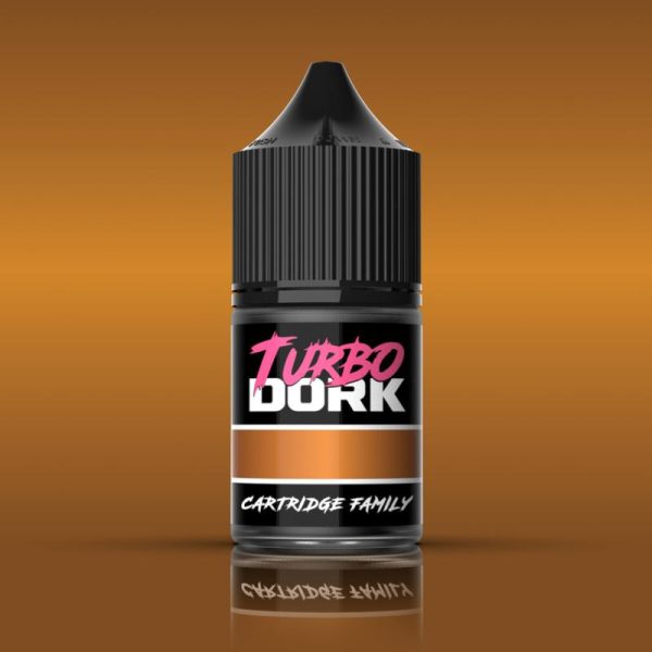 Turbo Dork    Turbo Dork: Cartridge Family Metallic Acrylic Paint 22ml Bottle - TDK025144 - 850052885144
