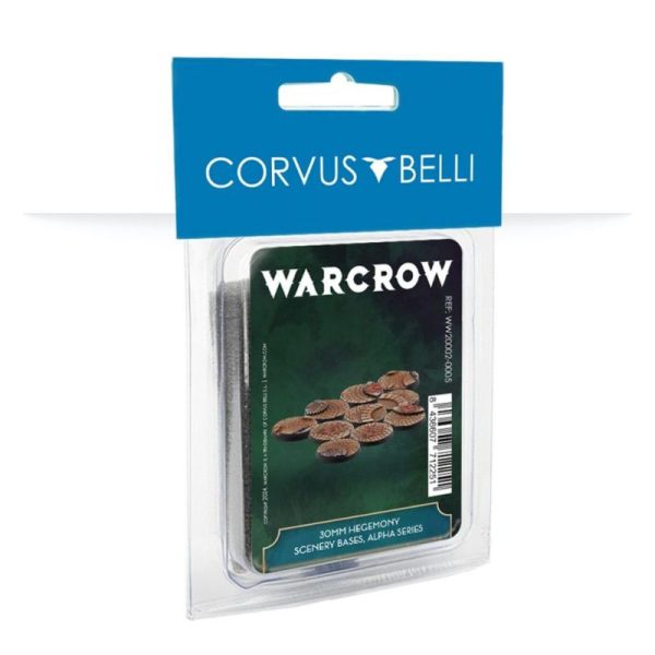 Corvus Belli Warcrow   Warcrow: 30mm Hegemony Scenery Bases, Alpha Series - WW20002-0005 - 8436607712251