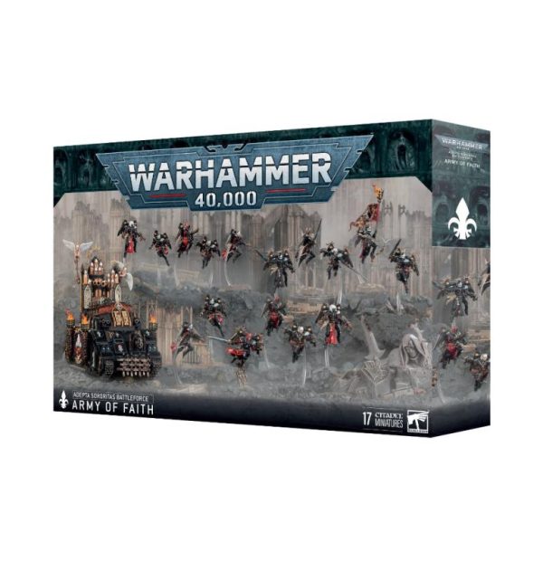 Games Workshop Warhammer 40,000   Adepta Sororitas: Army Of Faith - 99120108098 - 5011921218233