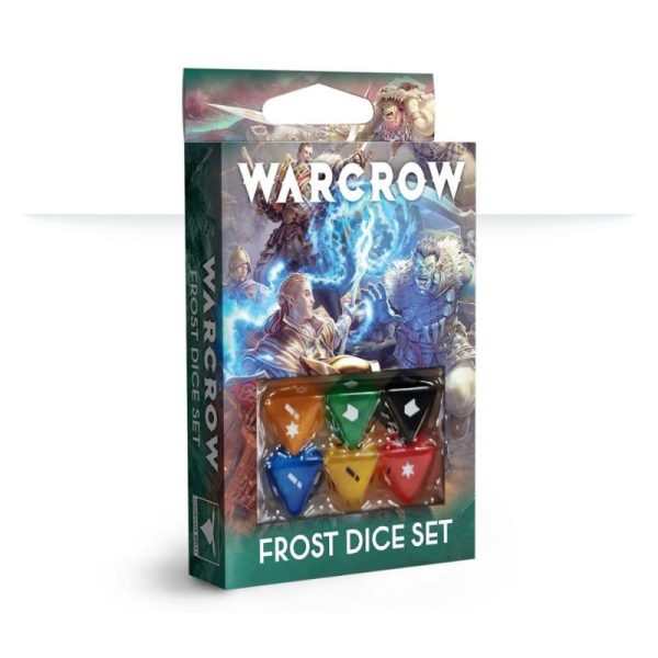 Corvus Belli Warcrow   Warcrow: Frost Dice Set - WCA06P03 - 8436607710509