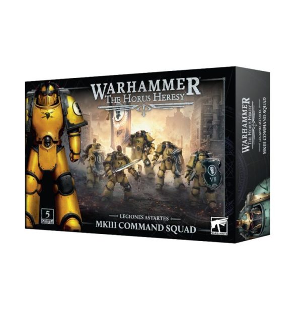 Games Workshop The Horus Heresy   Legiones Astartes: Mk III Command Squad - 99123001046 - 5011921222612