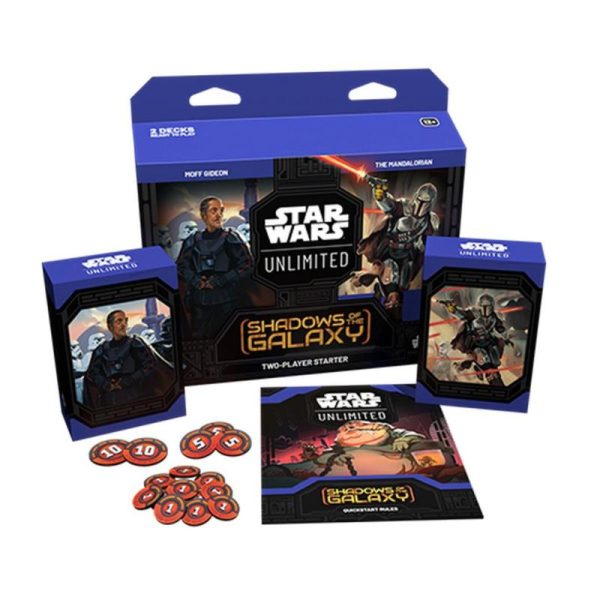 Fantasy Flight Games Star Wars: Unlimited   Star Wars: Unlimited Shadows of the Galaxy - Two-Player Starter - FFGSWH0203 - 841333122300