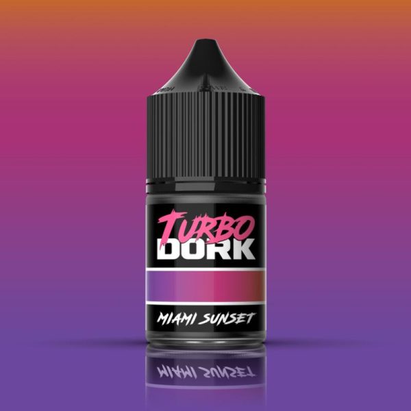 Turbo Dork    Turbo Dork: Miami Sunset TurboShift Acrylic Paint 22ml Bottle - TDK015502 - 850052885502