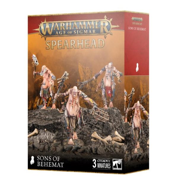 Games Workshop Age of Sigmar   Spearhead: Sons of Behemat - 99120299118 - 5011921232673