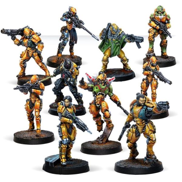 Corvus Belli Infinity   Invincible Army Action Pack - 281341-1084 - 8436607711780