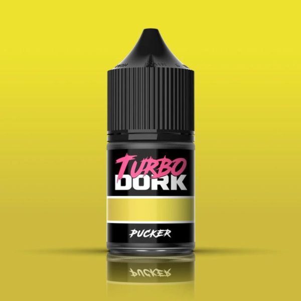 Turbo Dork    Turbo Dork: Pucker Metallic Acrylic Paint 22ml Bottle - TDK025601 - 850052885601