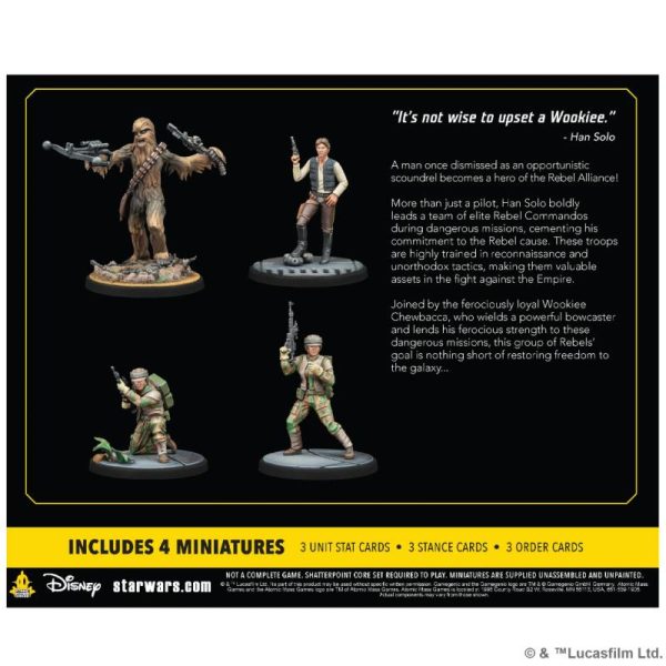 Atomic Mass Star Wars: Shatterpoint   Star Wars: Shatterpoint: Real Quiet Like Squad Pack - FFGSWP35 - 841333125004