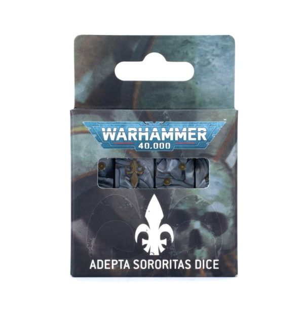 Games Workshop Warhammer 40,000   Warhammer 40K: Adepta Sororitas Dice - 99220108015 - 5011921230266