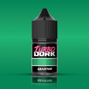 Turbo Dork    Turbo Dork: Absinthe Metallic Acrylic Paint 22ml Bottle - TDK025076 - 850052885076