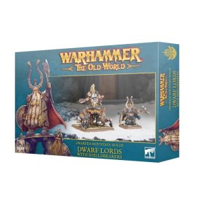 Games Workshop Warhammer: The Old World   Dwarf Mountain Holds: Dwarf Lords with Shieldbearers - 99122705009 - 5011921206858