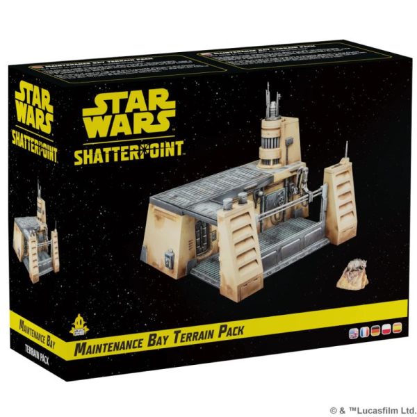 Atomic Mass Star Wars: Shatterpoint   Star Wars: Shatterpoint - Maintenance Bay Terrain Pack - AMGSWP18 - 841333122638