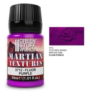 Green Stuff World    Textured Paint - Martian - Fluor Purple 30ml - 8435646510729 - 8435646510729