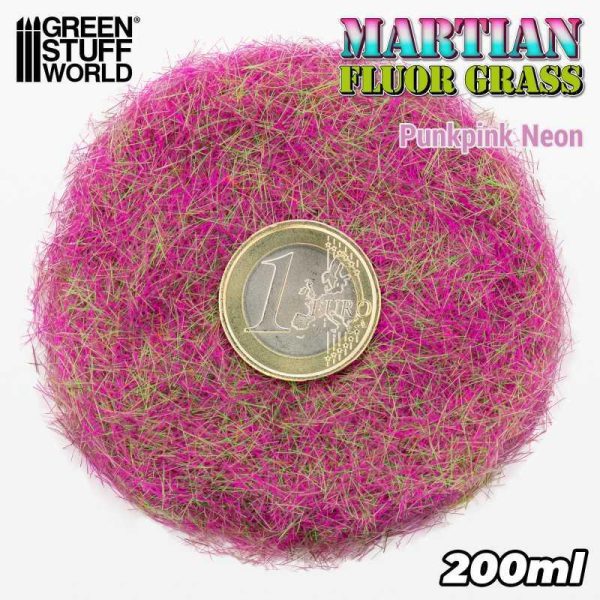 Green Stuff World    Martian Fluor Grass - Punkpink Neon - 200ml - 8435646521183ES - 8435646521183