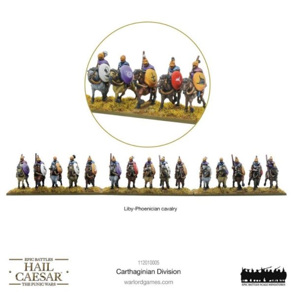 Warlord Games Hail Caesar   Hail Caesar Epic Battles (Punic Wars): Carthaginian Division - 112010005 -