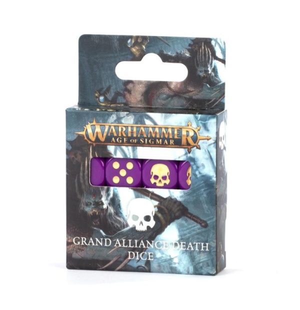 Games Workshop Age of Sigmar   Age Of Sigmar: Grand Alliance Death Dice - 99220299107 - 5011921224883