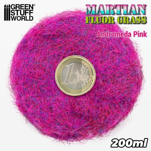 Green Stuff World    Martian Fluor Grass - Andromeda Pink - 200ml - 8435646521176ES - 8435646521176