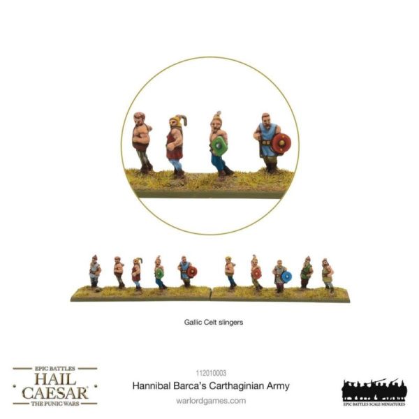 Warlord Games Hail Caesar   Hail Caesar Epic Battles (Punic Wars): Hannibal Barca's Carthaginian Army - 112010003 -