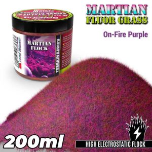 Green Stuff World    Martian Fluor Grass - On Fire Purple - 200ml - 8435646521206ES - 8435646521206