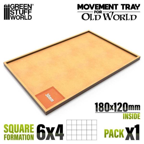 Green Stuff World    MDF Movement Trays 180x120mm - 8435646520728ES - 8435646520728