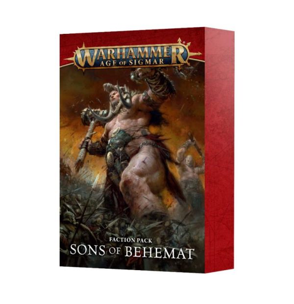 Games Workshop Age of Sigmar   Faction Pack: Sons Of Behemat - 60050299030 - 5011921224814