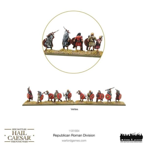 Warlord Games Hail Caesar   Hail Caesar Epic Battles (Punic Wars): Republican Roman Division - 112010004 -