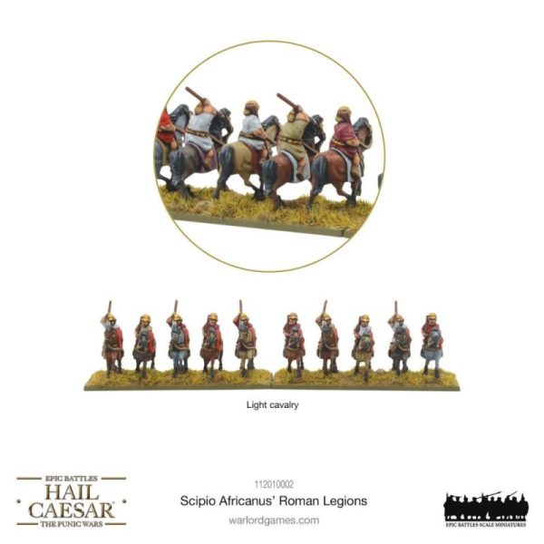 Warlord Games Hail Caesar   Hail Caesar Epic Battles (Punic Wars): Scipio Africanus' Roman Legions - 112010002 -