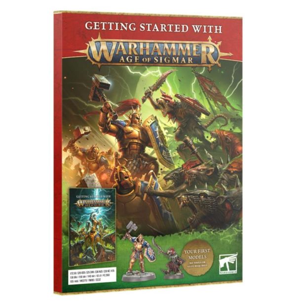 Games Workshop Age of Sigmar   Getting Started With Age Of Sigmar - 60040299158 - 9781804573815