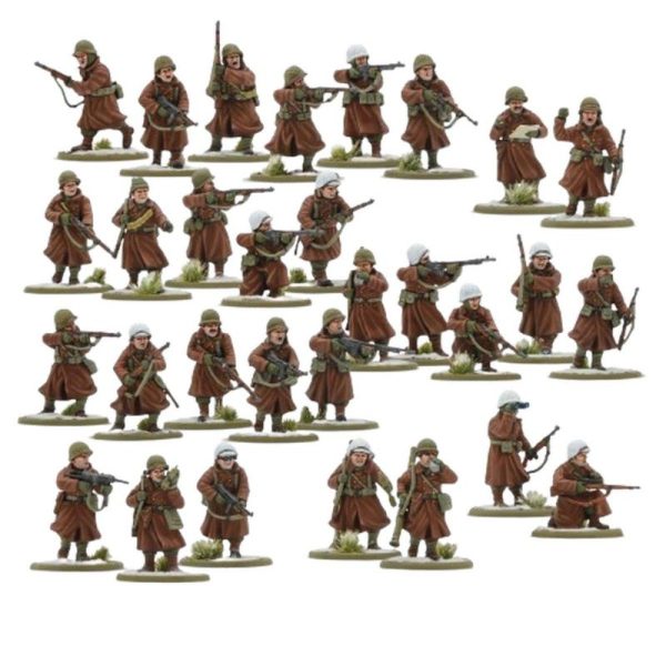 Warlord Games Bolt Action   US Army Infantry Platoon (Winter) - 402013051 - 5060917993562