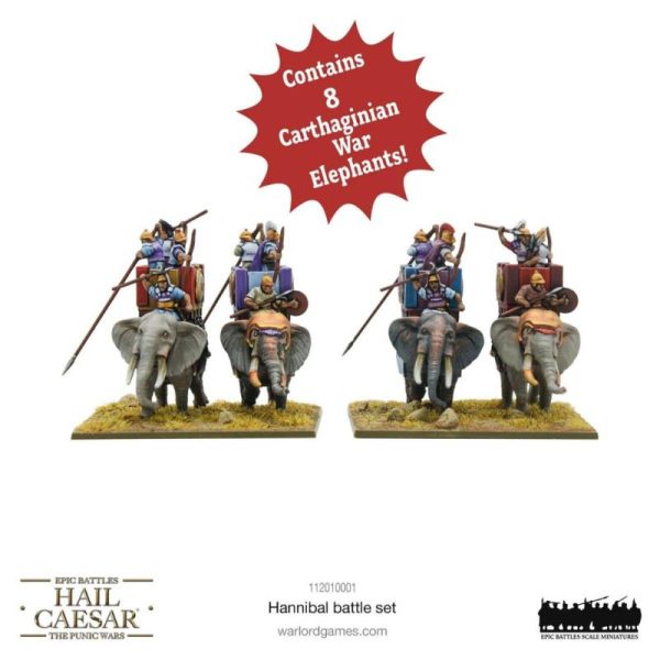 Warlord Games Hail Caesar   Hail Caesar Epic Battles (Punic Wars): Hannibal Battle-Set - 112010001 -