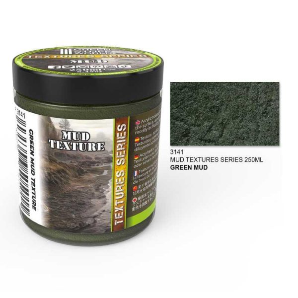 Green Stuff World    Mud Textures - GREEN MUD 250ml - 8435646505015ES - 8435646505015