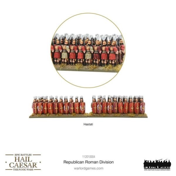 Warlord Games Hail Caesar   Hail Caesar Epic Battles (Punic Wars): Republican Roman Division - 112010004 -